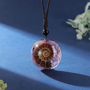 New Top Plaza 7 Chakra Natural Healing Crystal Stone Pendant Necklace Adjustable